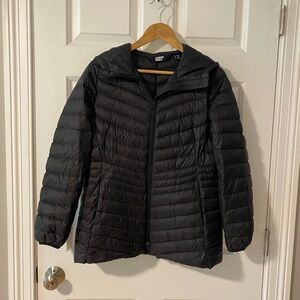 Lands' End Women's Dark Puffer Jacket